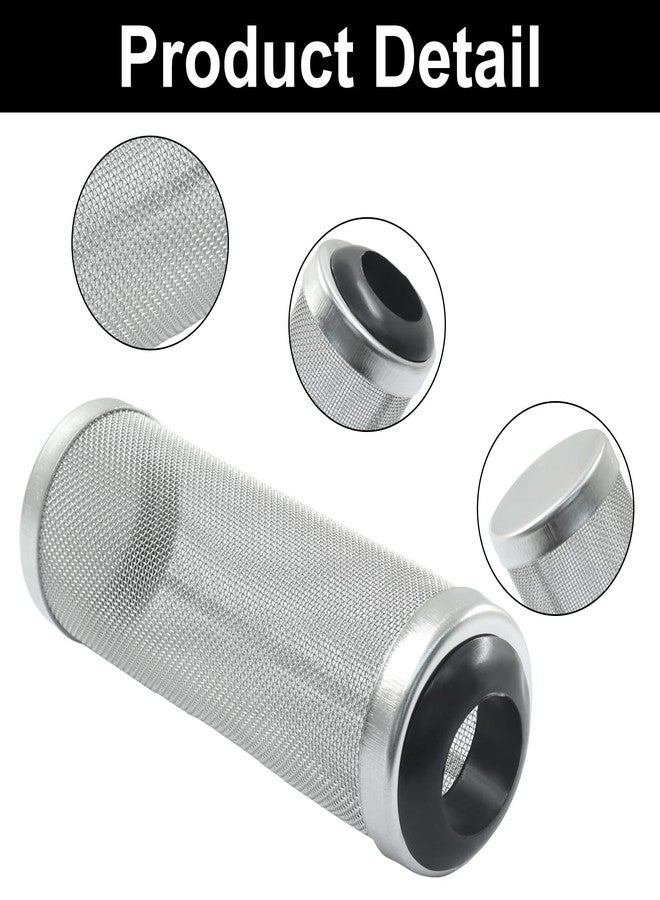 Murtenze 16mm Stainless Steel Aquarium Filter Intake Cover, Shrimp Filter Guard Metal Fish Tank, Mesh Tube Net Cover for Fish Tank - Image 5